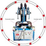 Matt Finish Machine for Aluminium / Stainless Steel Cookwares & Utensils