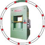 YDK Series Hydraulic Press for attaching induction bottom disc in aluminium cookwares
