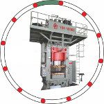 YRK Series Hydraulic Press for attaching induction bottom disc in aluminium cookwares and drawing them in single operation